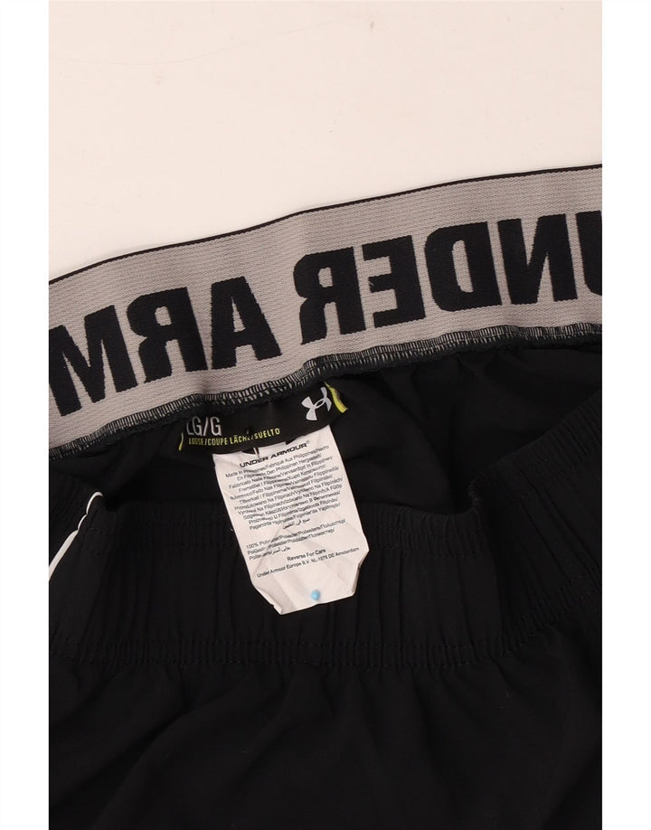 Under Armour Short de Sport Graphique Homme Large Noir Polyester Colorblock