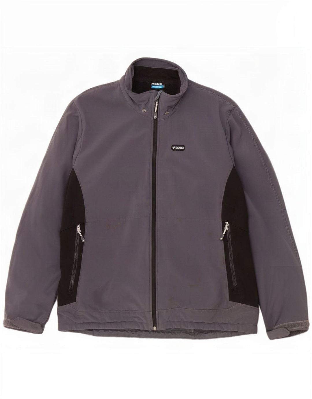 Brugi Veste coupe-vent pour homme UK 44 2XL Gris Polyester