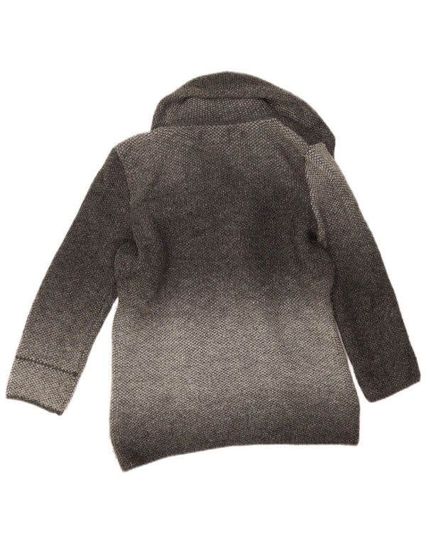 Marks & Spencer Caban surdimensionné pour femme UK 10 Petit Acrylique Gris