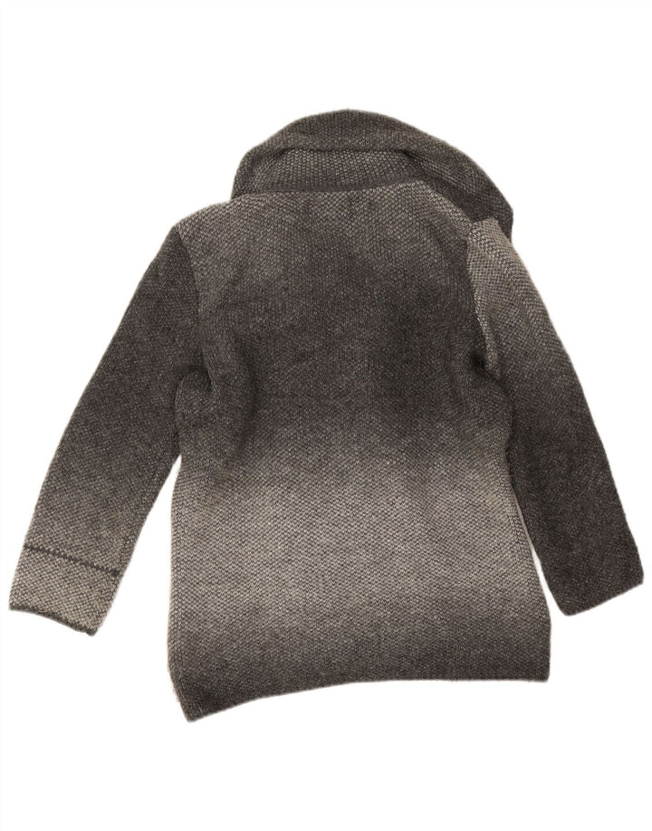 Marks & Spencer Caban surdimensionné pour femme UK 10 Petit Acrylique Gris