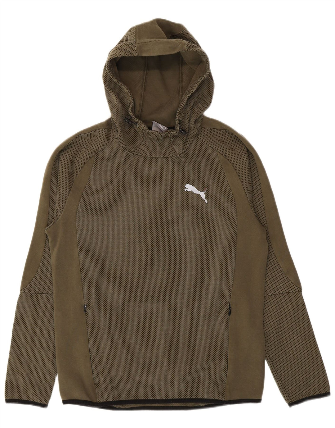 Nike Pull à capuche pour homme Petit Kaki