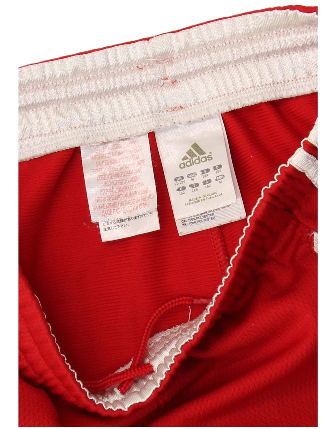 ADIDAS Pantalon de survêtement fille 11-12 ans Rouge Polyester