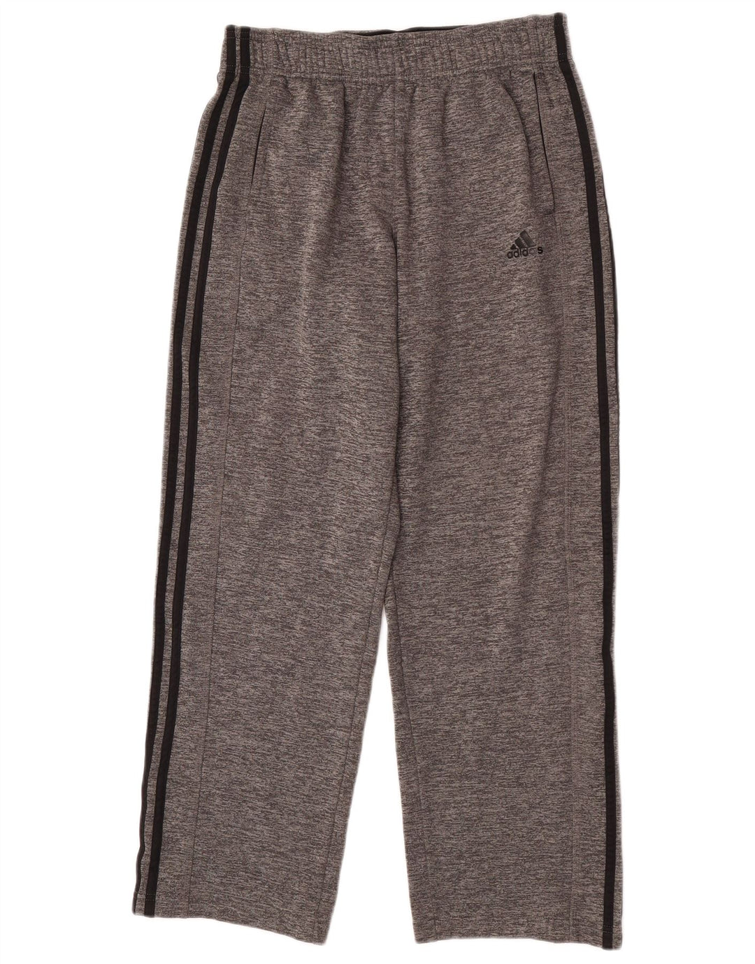 Adidas Pantalon de Survêtement Climawarm Homme Gris Moyen Moucheté Polyester
