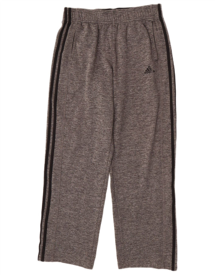 Adidas Pantalon de Survêtement Climawarm Homme Gris Moyen Moucheté Polyester