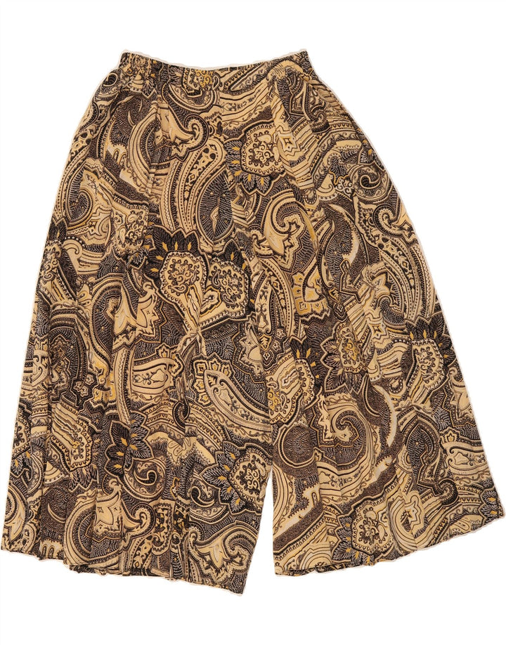 FRANKEN WALDER Womens Harem Trousers EU 38 Medium W26 L18 Beige Paisley Vintage Franken Walder and Second-Hand Franken Walder from Messina Hembry 
