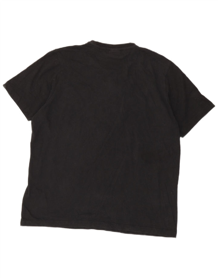 Ellesse T-Shirt Homme Haut Large Noir Coton