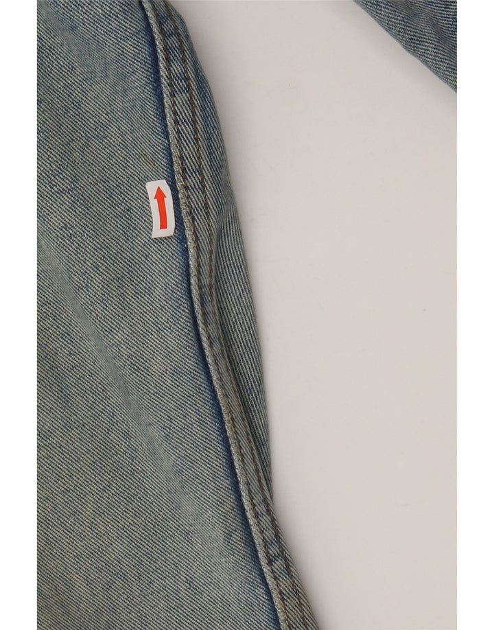 ONYX Veste en jean courte pour femme UK 14 Bleu moyen Coton