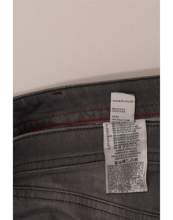 Diesel Jean droit W30 L30 gris coton homme