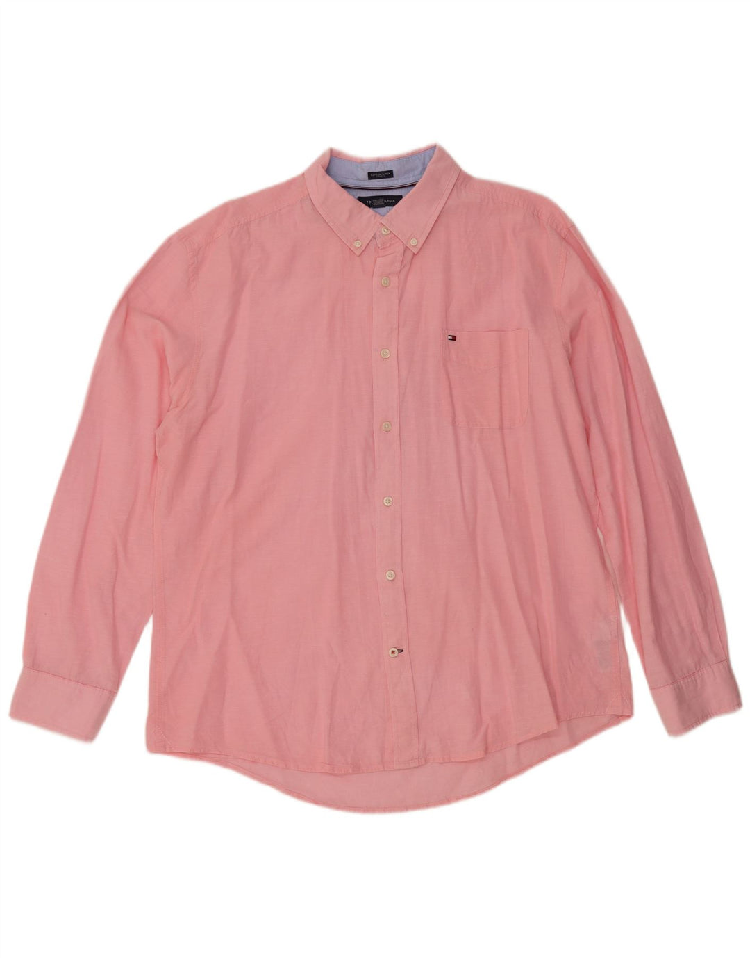 TOMMY HILFIGER Chemise Homme XL Rose Coton