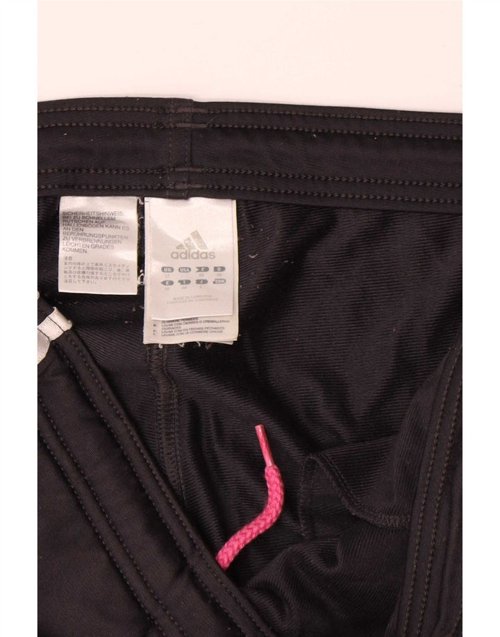 Adidas Pantalon de survêtement pour femme UK 12 Medium Noir Polyester