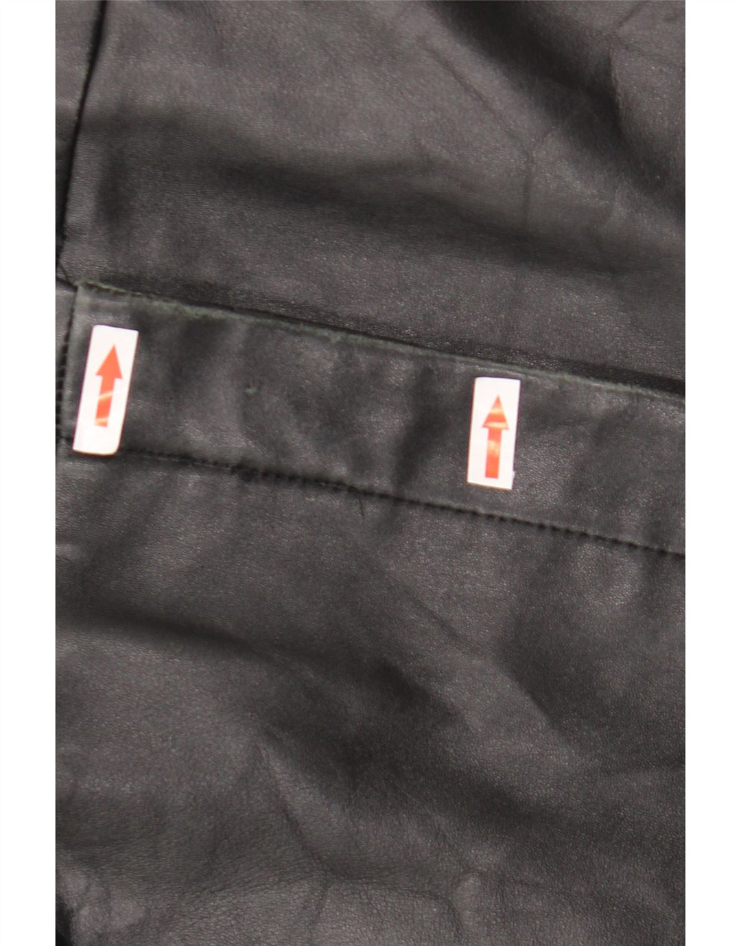 Helium Manteau en cuir pour femme UK 10 Petit Noir