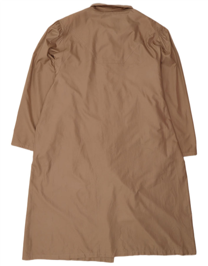 Claude Havrey Manteau croisé surdimensionné pour femme EU 52 4XL Marron