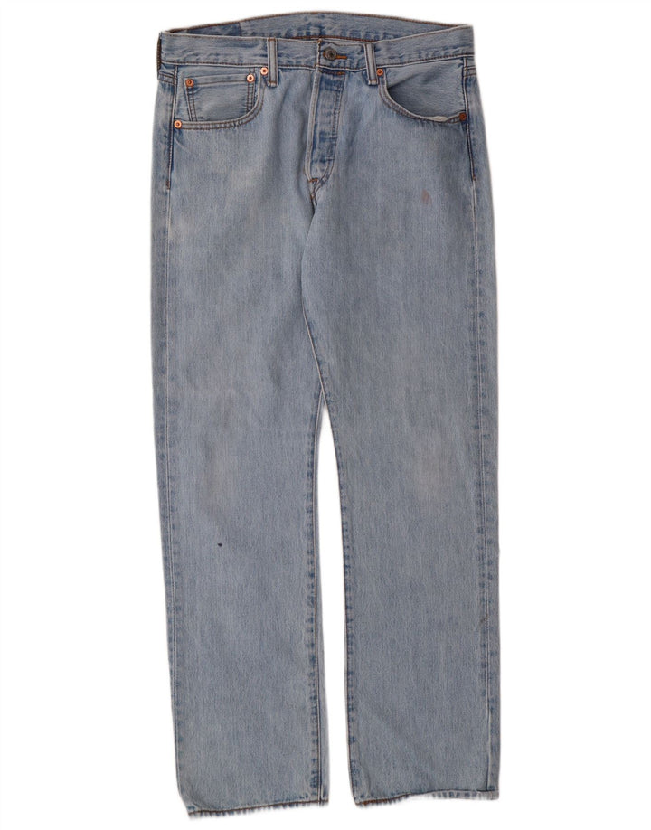 Levi's Jean Droit 501 Homme Bleu W33 L32 Coton