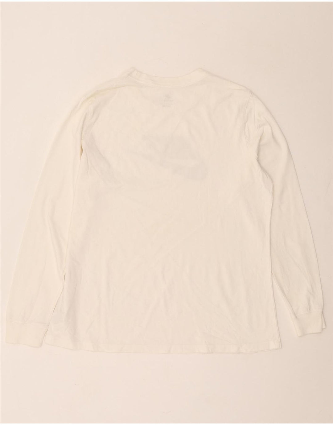 Nike Haut graphique à manches longues XL en coton blanc pour homme