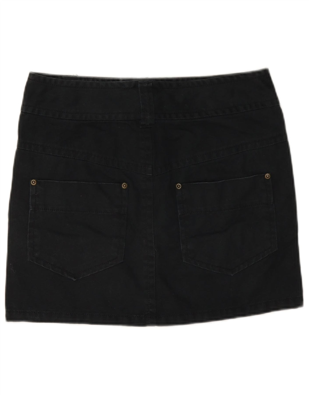 Benetton Femme Mini Jupe Cargo W28 Bleu Marine Moyen