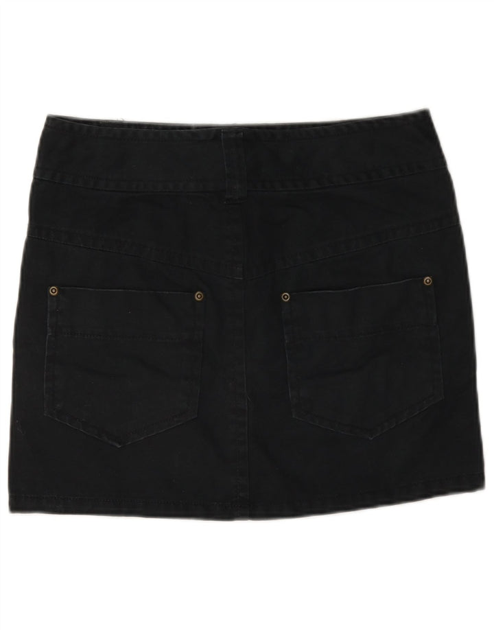Benetton Femme Mini Jupe Cargo W28 Bleu Marine Moyen