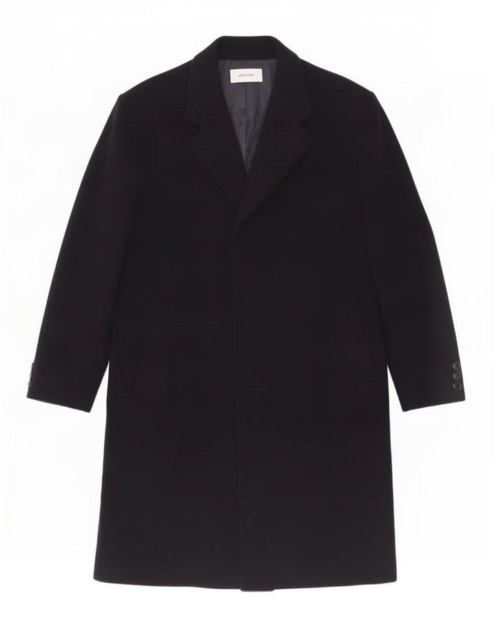 Jon Braye Manteau Homme UK 42 XL Laine Bleu Marine