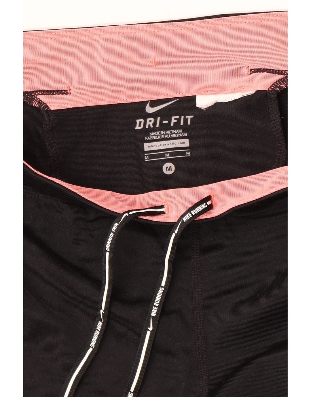 Nike Legging Capri Dri Fit pour femme UK 14 Noir moyen colour block