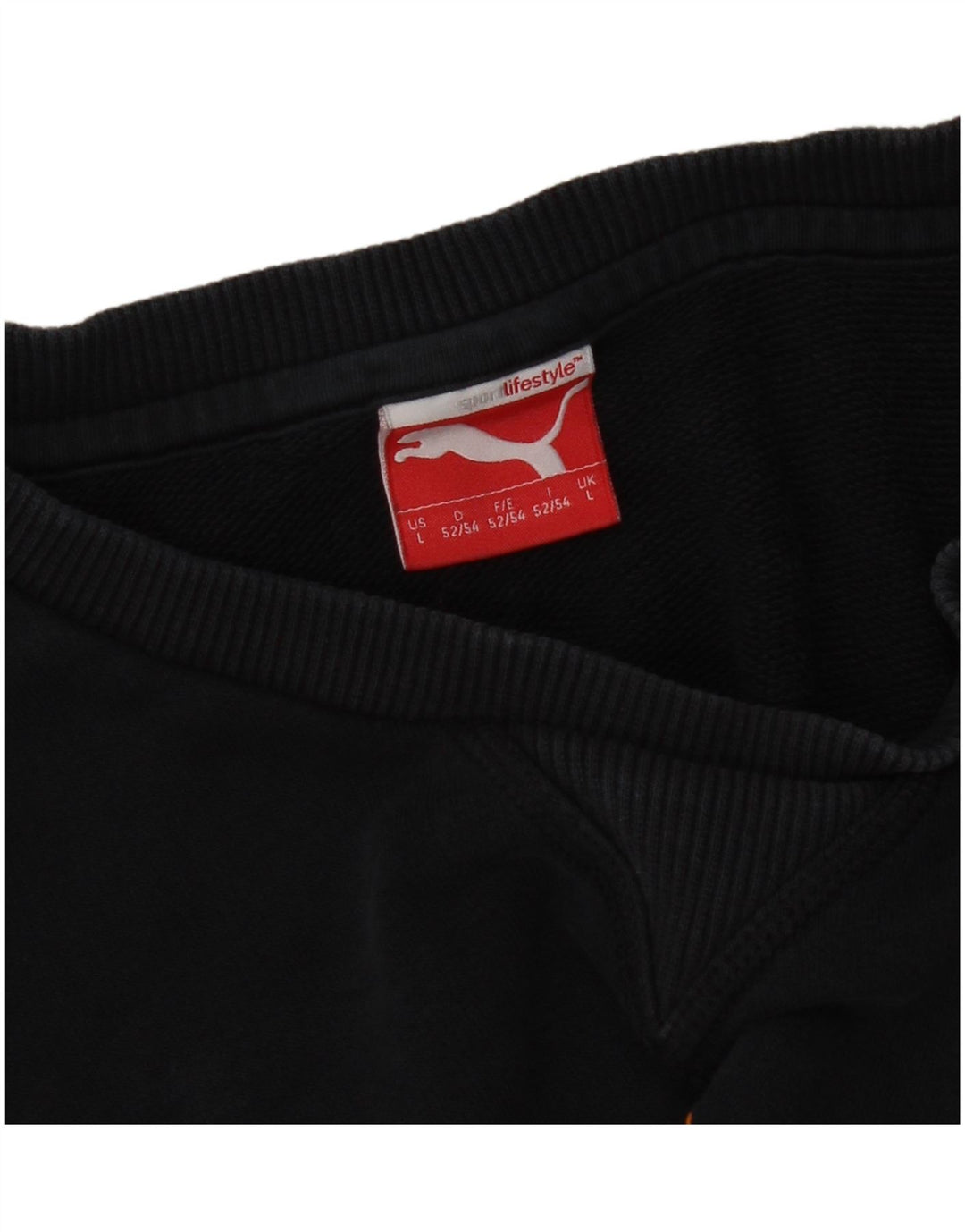 Puma Sweat-shirt graphique pour homme, grand, bleu marine