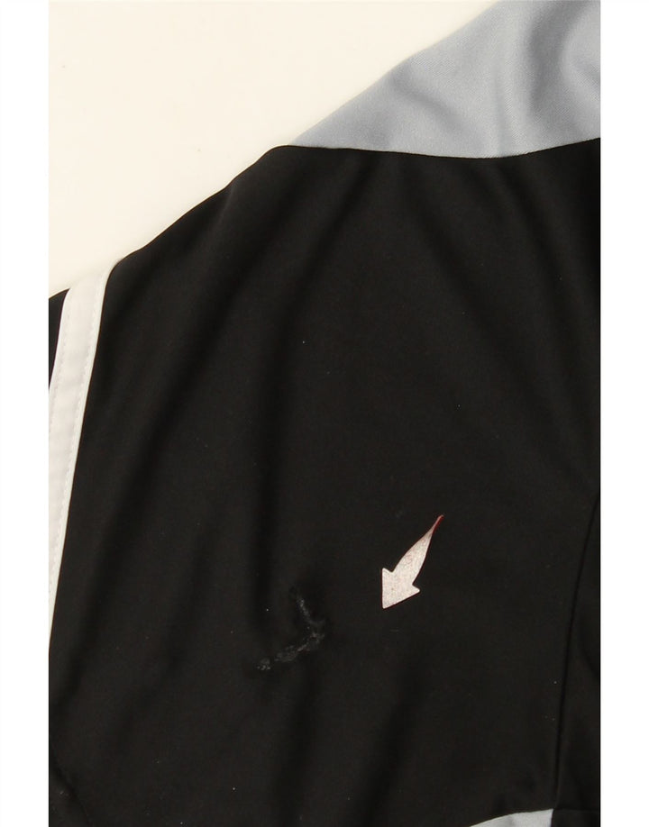 ADIDAS Climalite Graphic T-Shirt Top XL Noir Colorblock Polyester