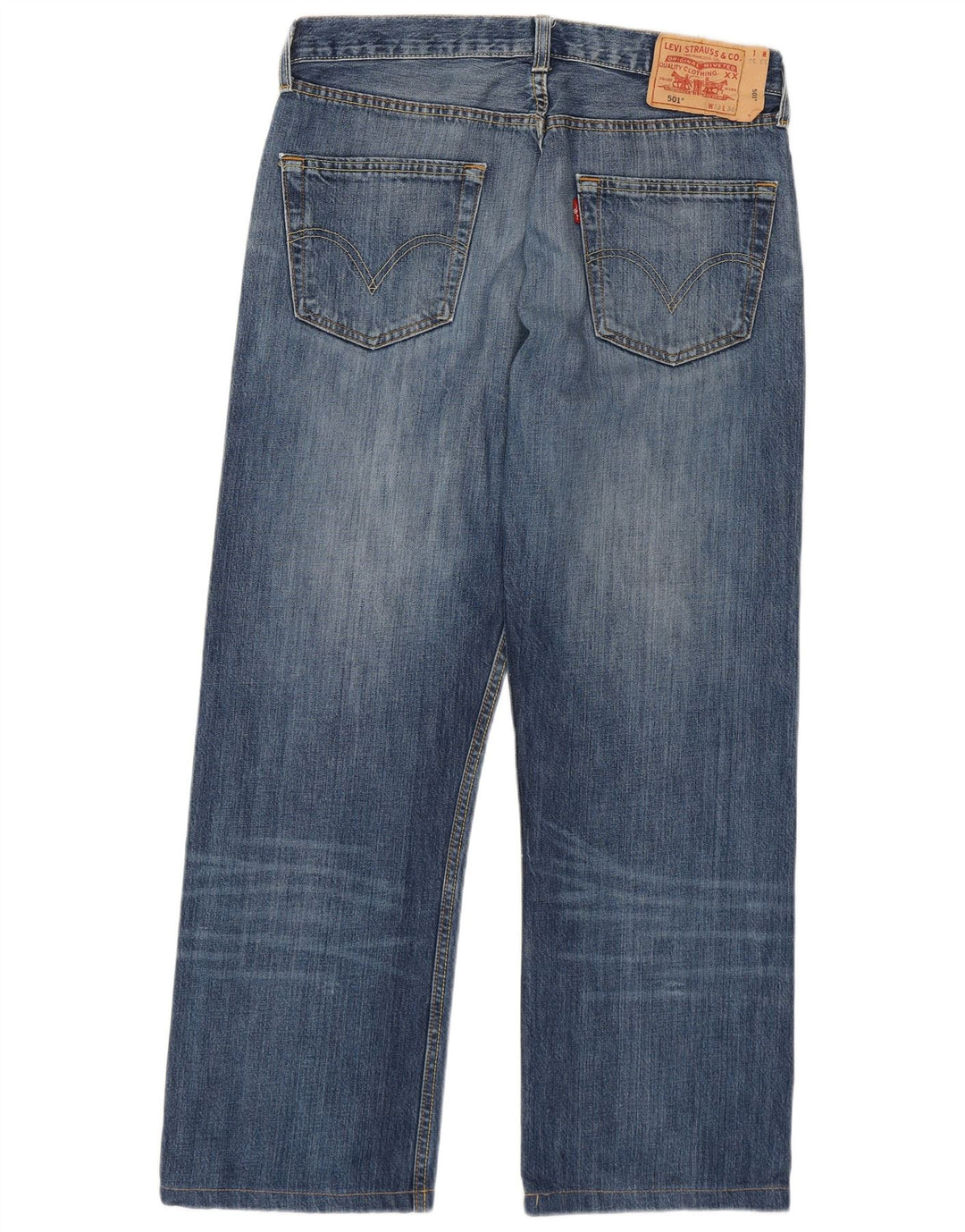 Levi's Jean Droit 501 Homme Bleu W33 L27