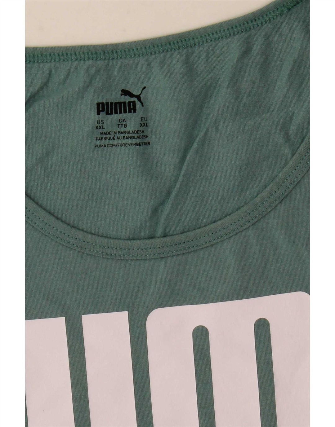 Puma Débardeur Graphique Homme 2XL Vert