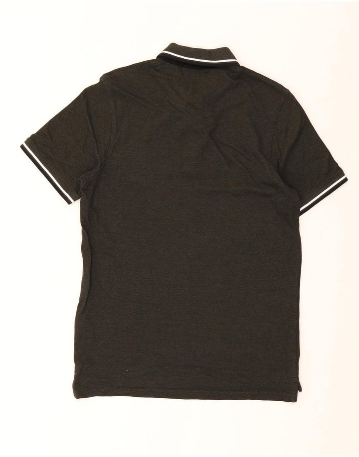 JACK & JONES Polo Homme Vert Moyen Rayé Coton