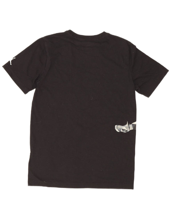 Jordan T-shirt graphique pour garçon 13-14 ans XL Noir Coton