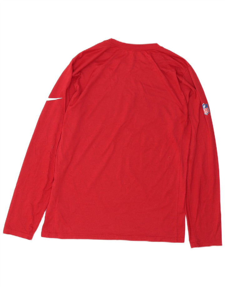 Nike Hommes Arizona Cardinals Haut Graphique à Manches Longues Rouge Moyen Polyester