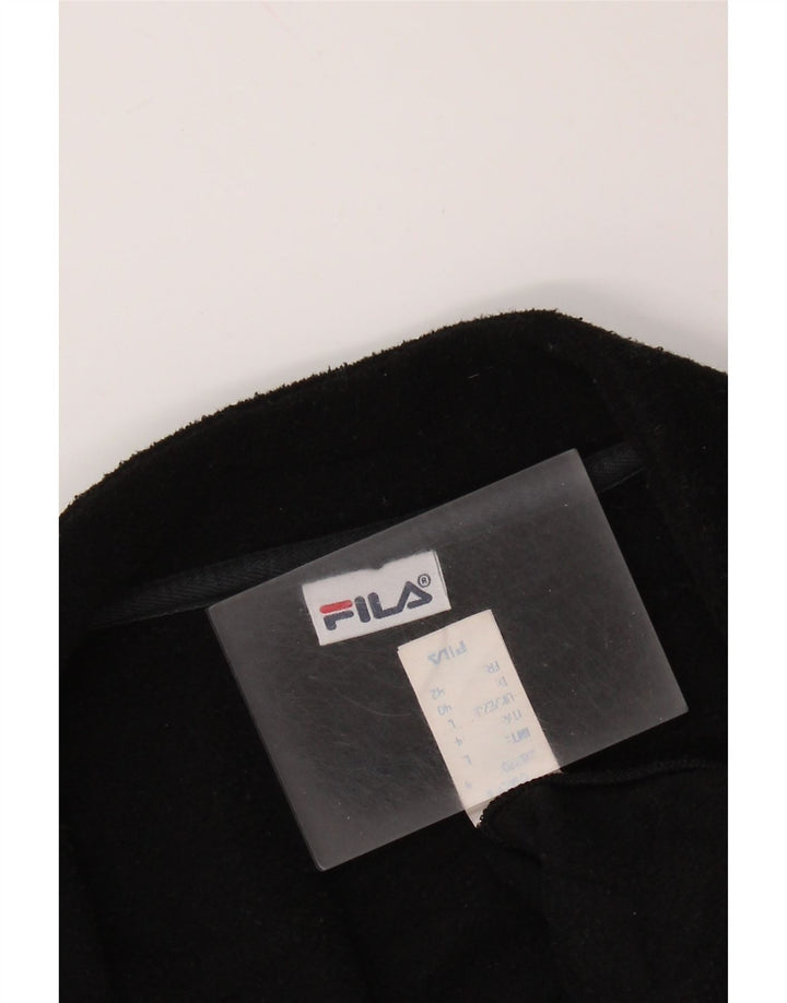 Fila Veste polaire femme UK 16 Large Noir Polyester