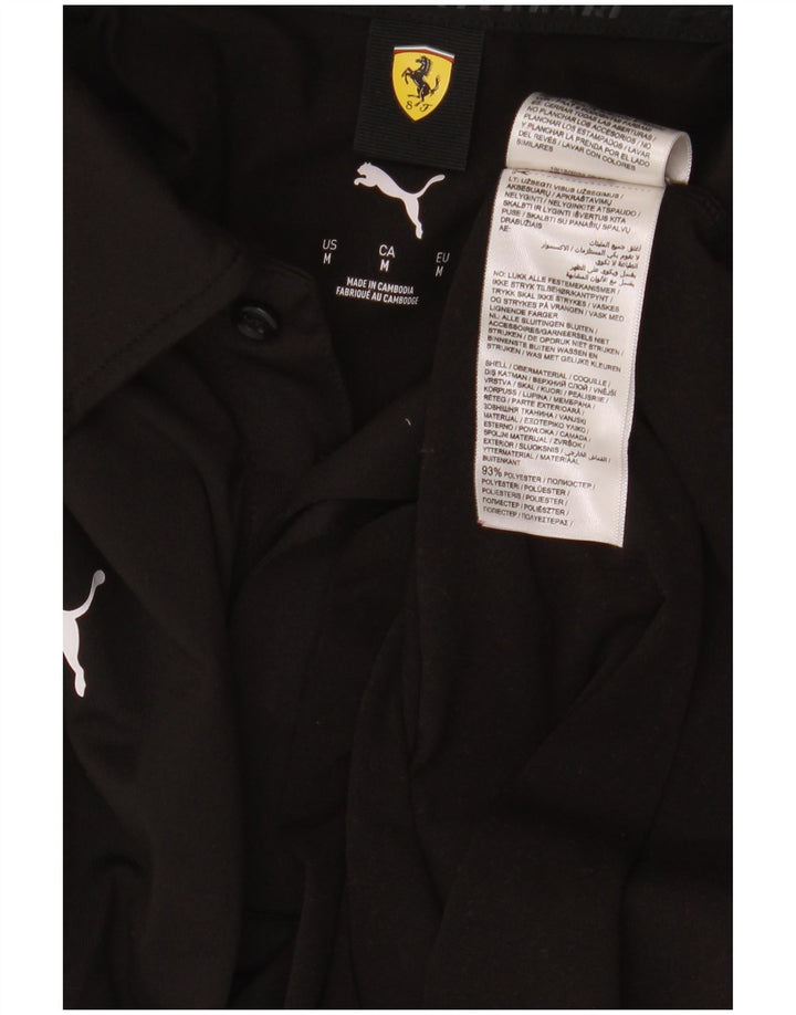 Puma Polo Ferrari Homme Noir Moyen Polyester