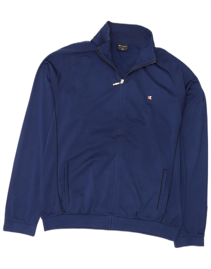 Champion Veste de survêtement pour homme 2XL Bleu marine Polyester