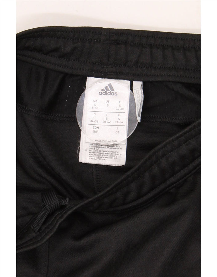 Adidas Pantalon de survêtement Climacool pour femme UK 8/10 Petit Noir Polyester