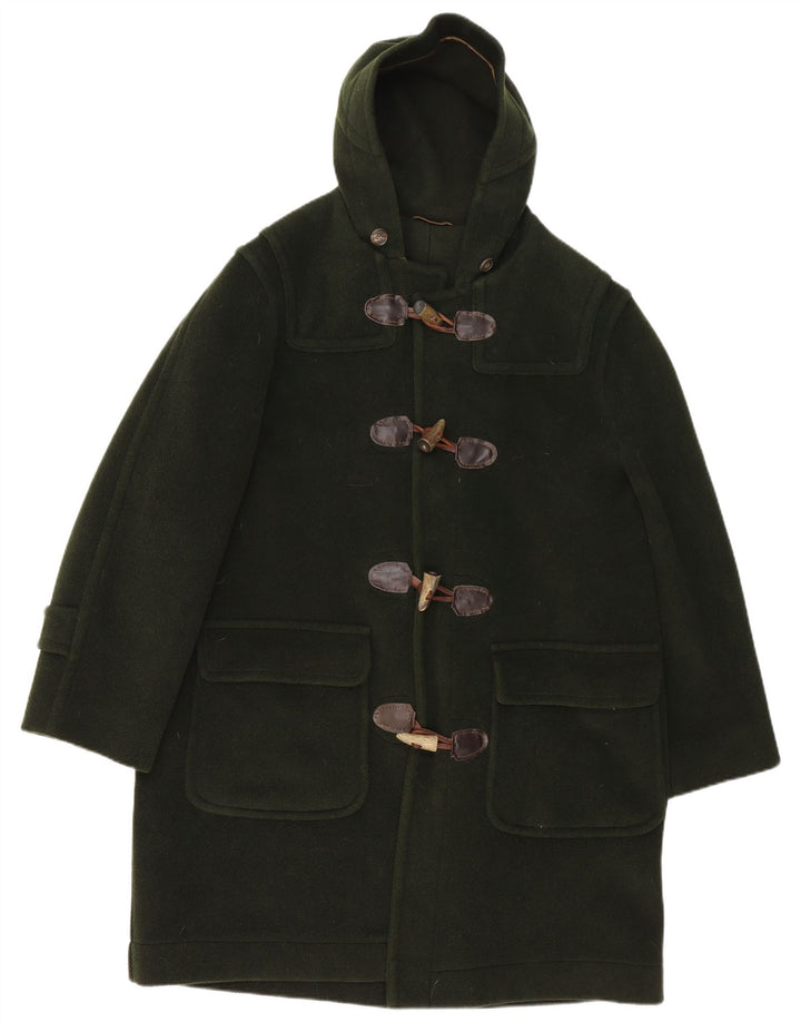 Zanolini Duffle-coat à capuche pour homme IT 50 Large Vert