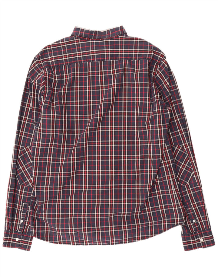 Sun68 Chemise Homme 2XL Bleu Carreaux Coton