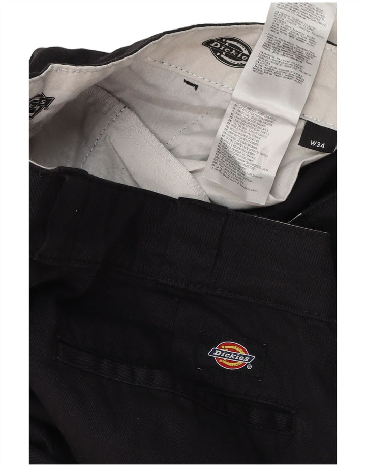 DICKIES Pantalon Chino Droit Homme W34 L31 Noir Polyester