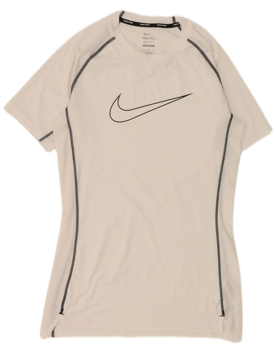 Nike Hommes Dri Fit Graphic T-Shirt Haut Large Blanc Polyester