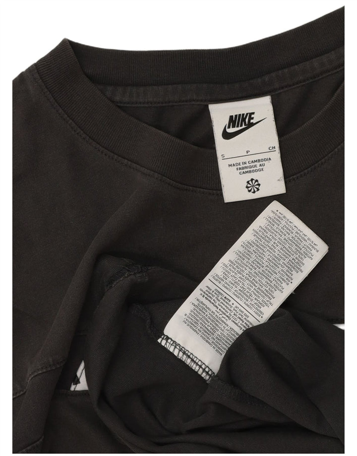 Nike T-shirt graphique pour hommes, petit, gris, coton