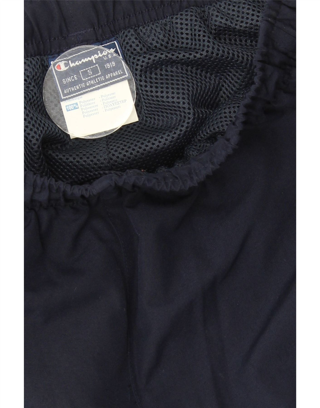 Champion Pantalon Coupe-Vent Homme Petit Bleu Marine Polyester