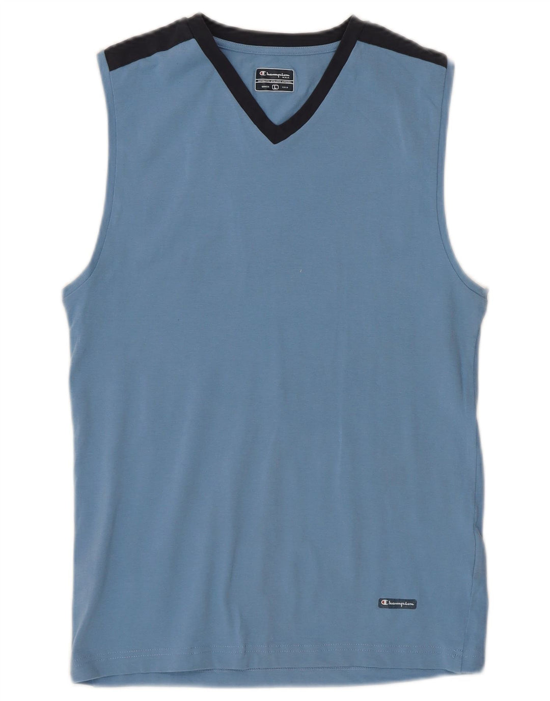 CHAMPION Débardeur Femme UK 14 Large Bleu