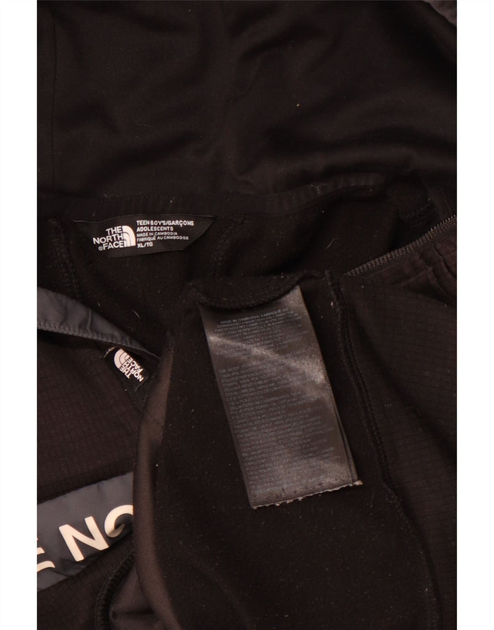 THE NORTH FACE Pull à capuche graphique pour garçon 14-15 ans XL Noir