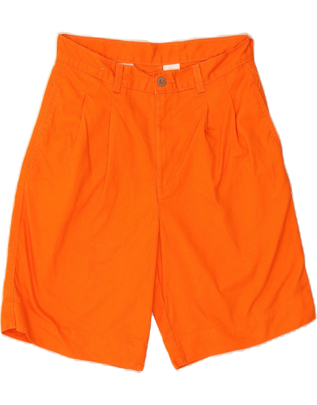 DOCKERS Womens High Waist Pegged Chino Shorts W28 Medium Orange Vintage Dockers and Second-Hand Dockers from Messina Hembry 