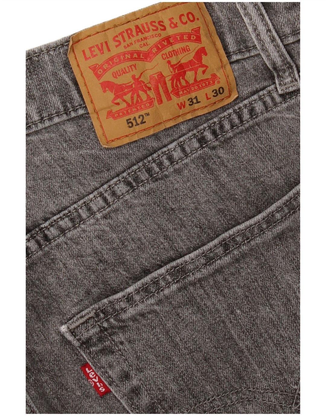 LEVI'S Jean Slim Fuselé 512 Homme W31 L30 Gris