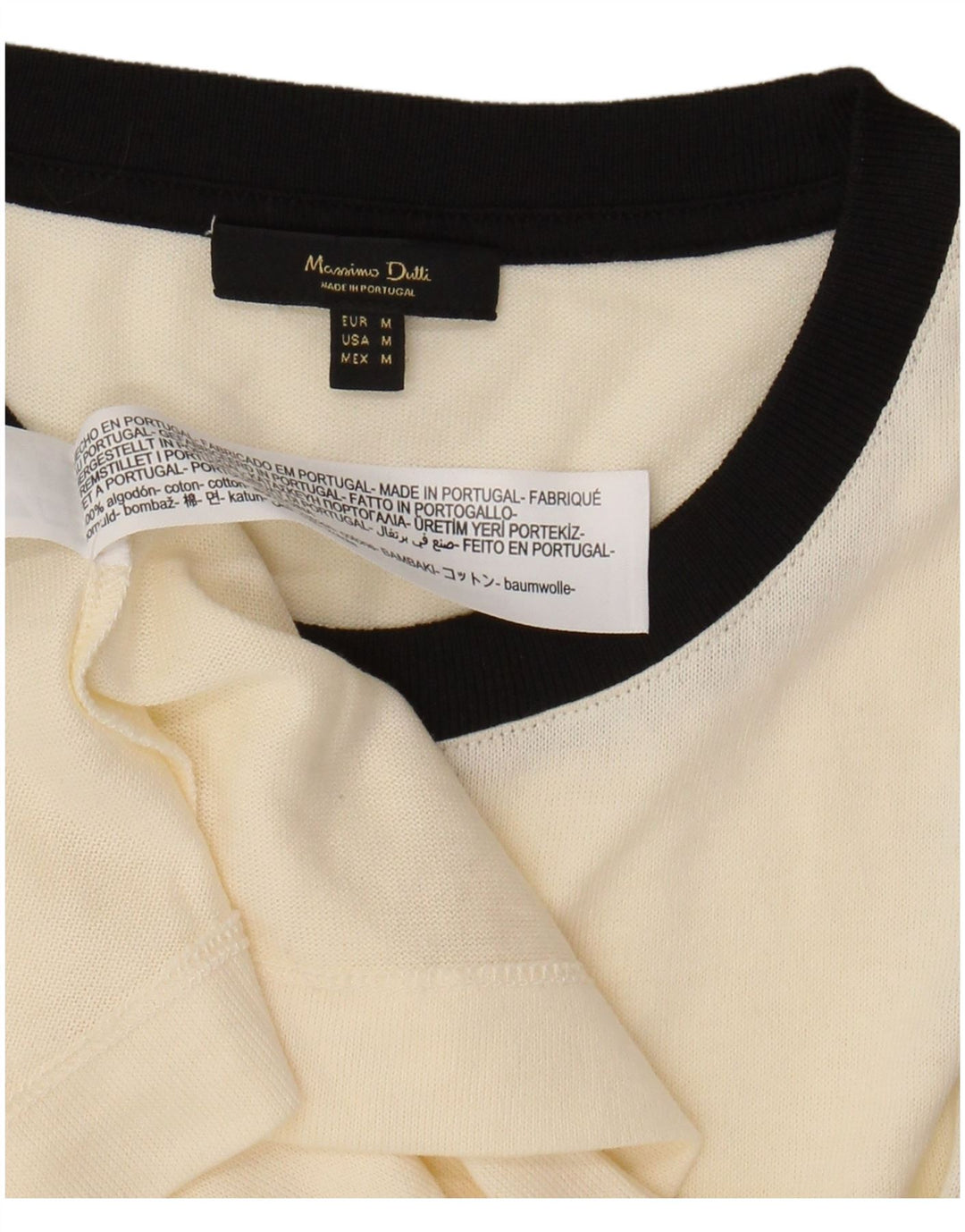 MASSIMO DUTTI Débardeur Femme UK 12 Coton Beige Moyen