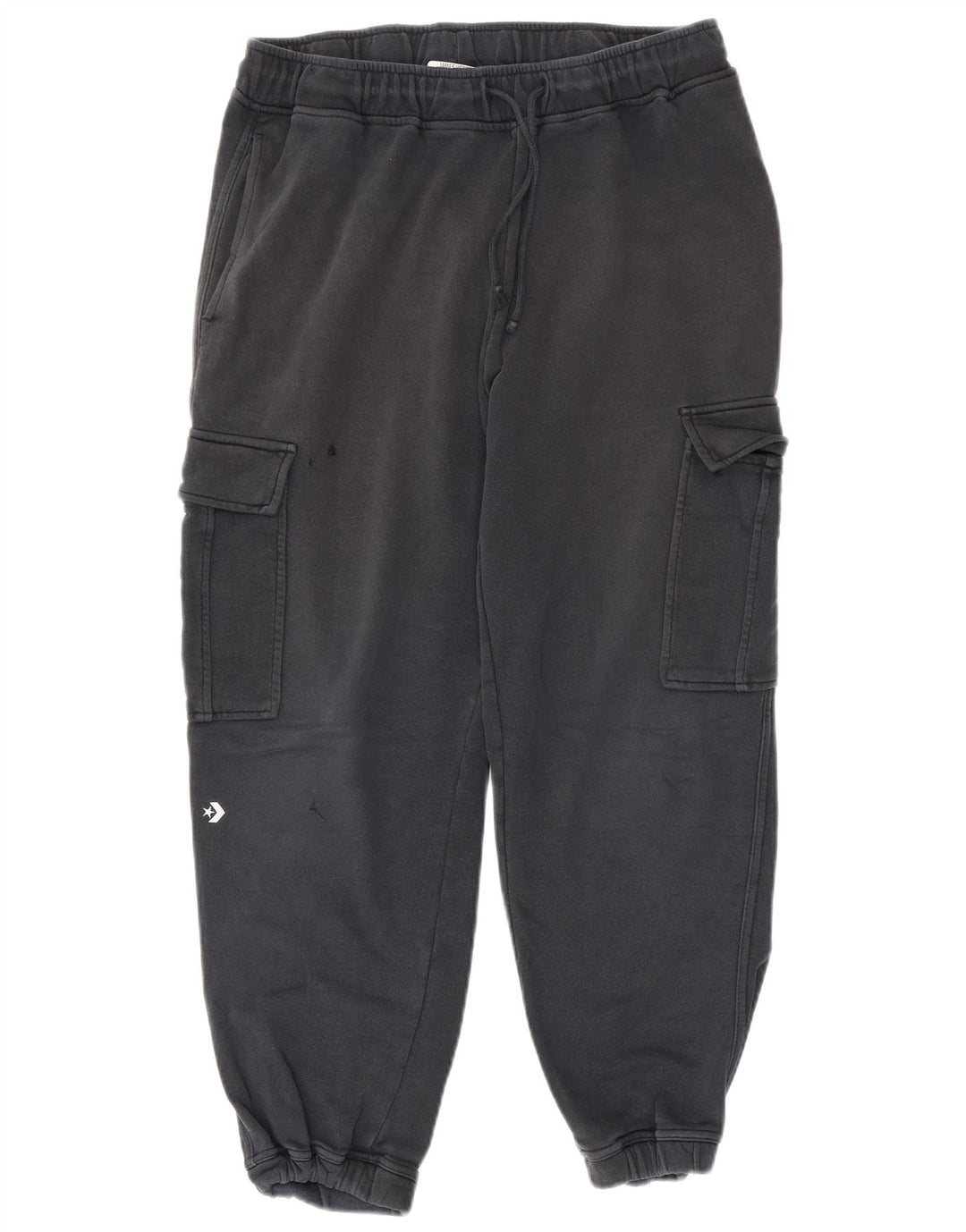 Converse Pantalon de Survêtement Cargo Homme Bleu Marine Moyen Coton