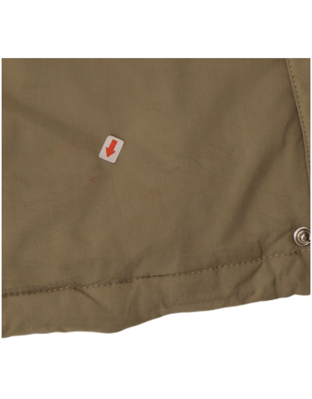 Loro Piana Veste coupe-vent à capuche pour homme UK 40 Large Beige Polyamide