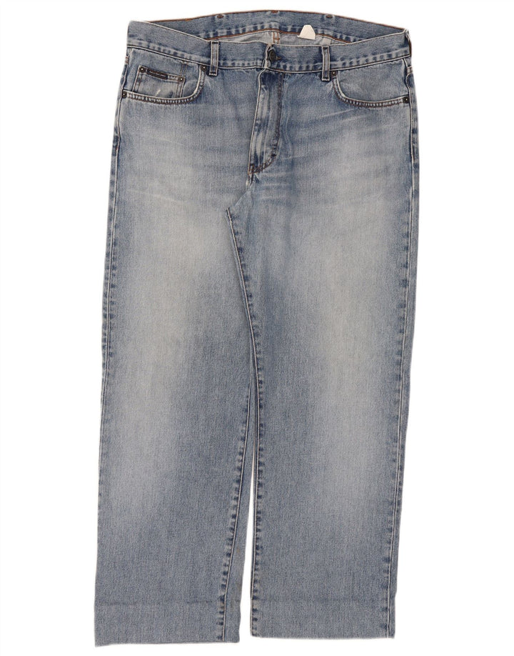 Calvin Klein Jean droit femme W36 L28 bleu