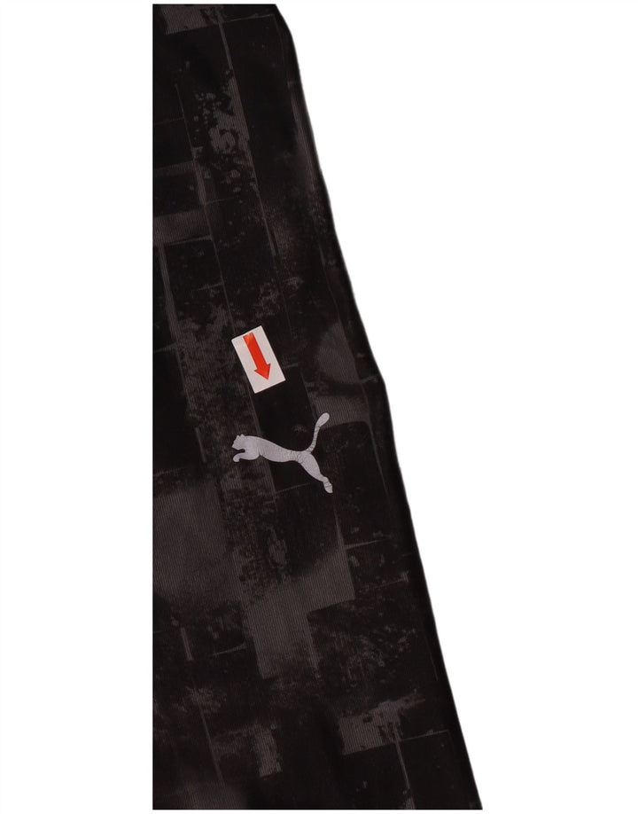 Puma Legging Fille 13-14 ans Noir Géométrique