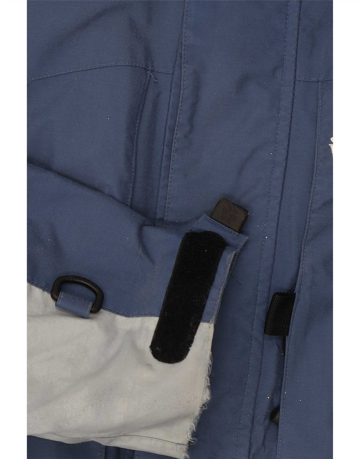 Jack Wolfskin Veste de ski pour homme UK 40/42 Large Bleu Colorblock Polyamide