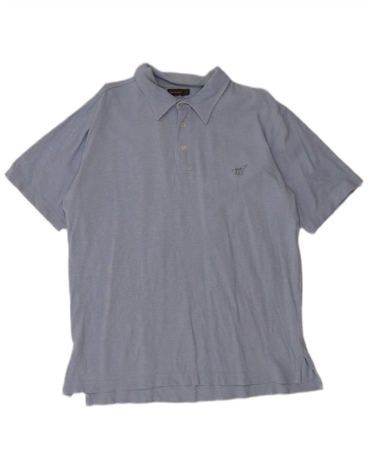 Henry Cottons Polo Homme Grand Bleu Coton
